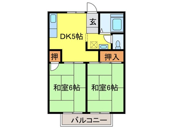 セジュ－ル翠の物件間取画像